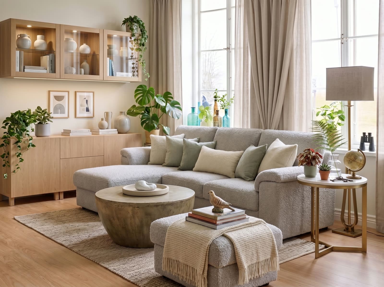Wall Decor Ideas for the Living Room: Art, Mirrors and Shelves
